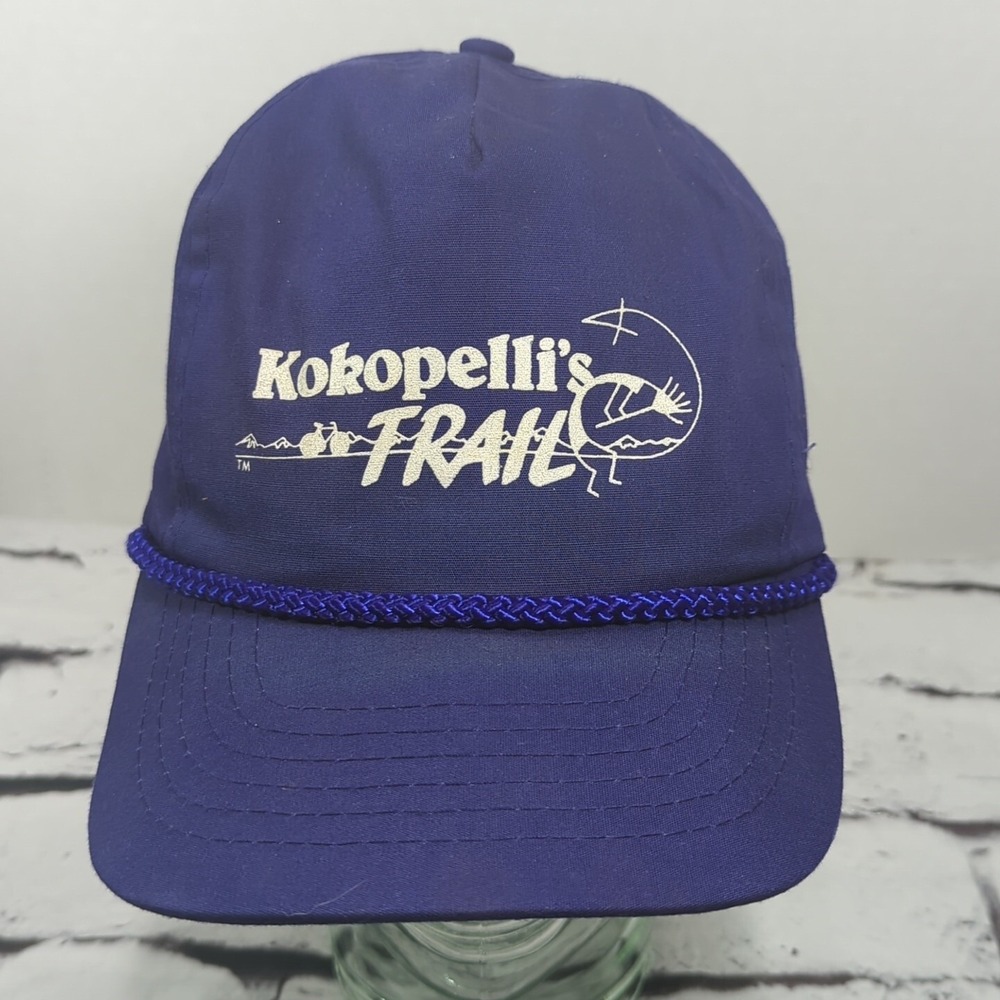 Kokopelli's Trail Vintage‎ Purple Hat Adjustable Ball Cap